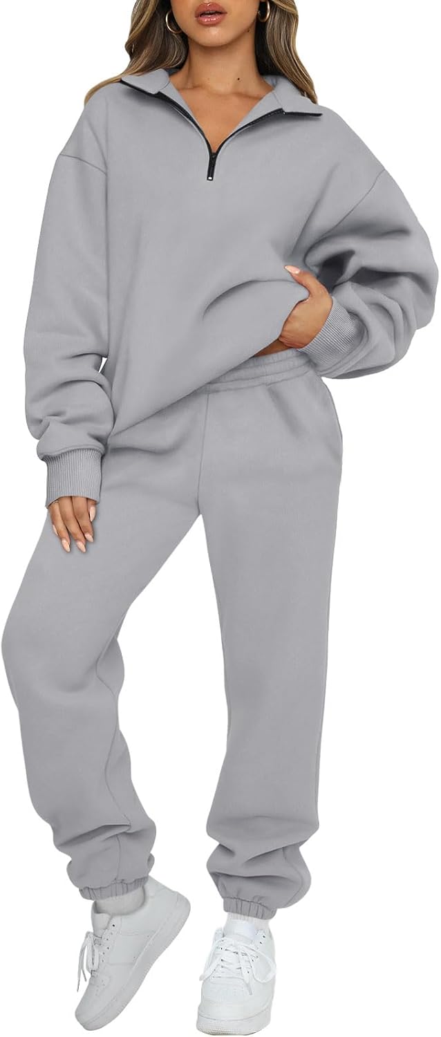 AUTOMET Women's Sweatsuits: Cozy 2 Piece Lounge Set for Fall
