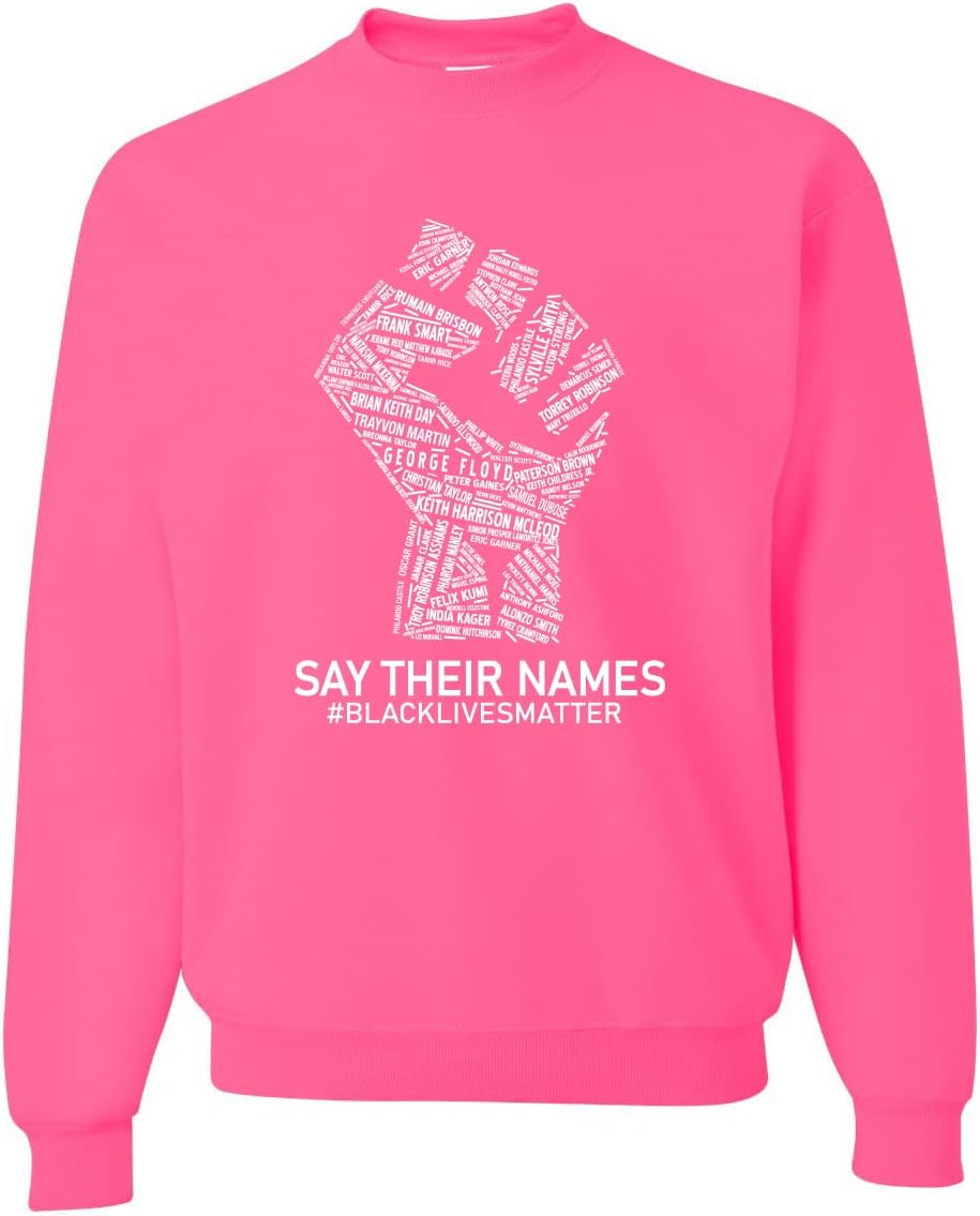 Wild Bobby Black Lives Matter Crewneck Sweatshirt for Pride