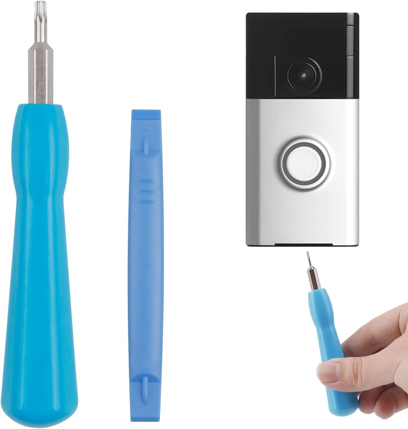 TRUSBEE: Double-ended T6 T15 Bit for All Ring Doorbells