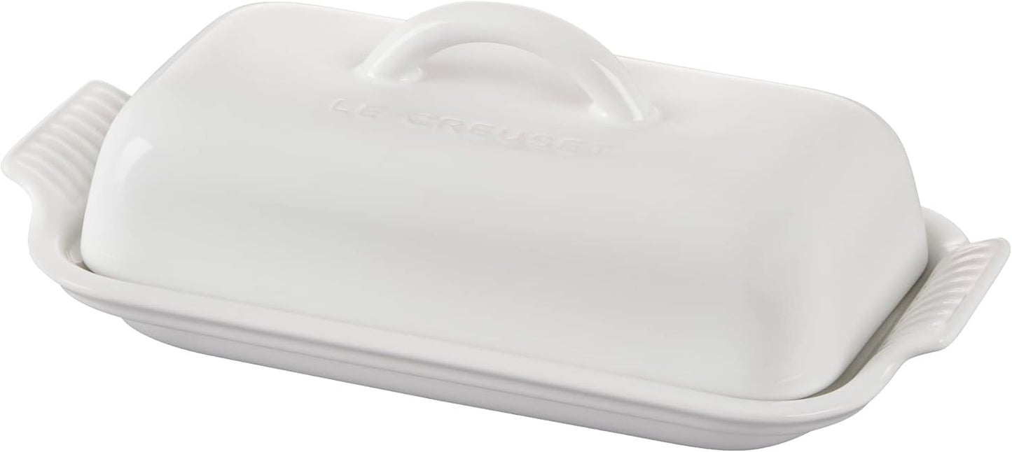 Le Creuset Stoneware Heritage Butter Dish for Everyday Use