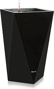 Dexceder 20 Inches Tall Self Watering Planter for Home Decor