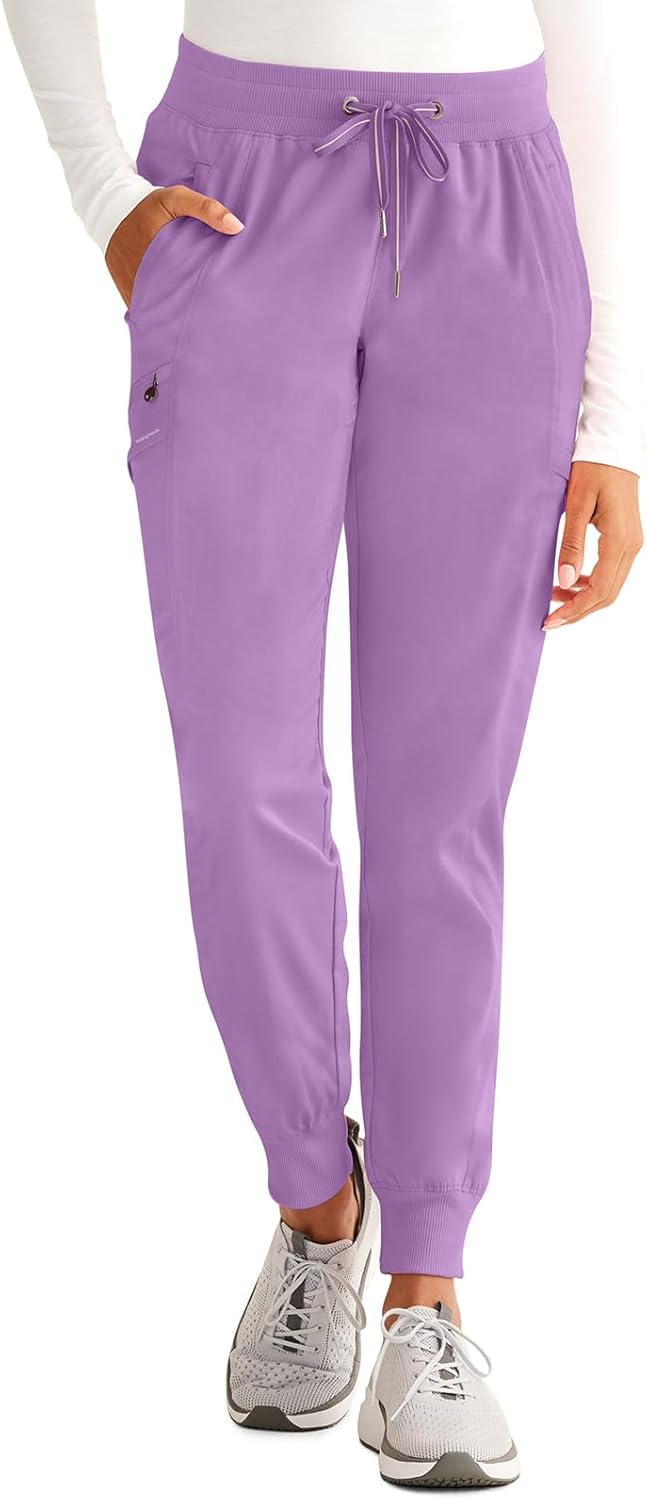 Healing Hands Women's Jogger Scrub Pant with 7 Pockets