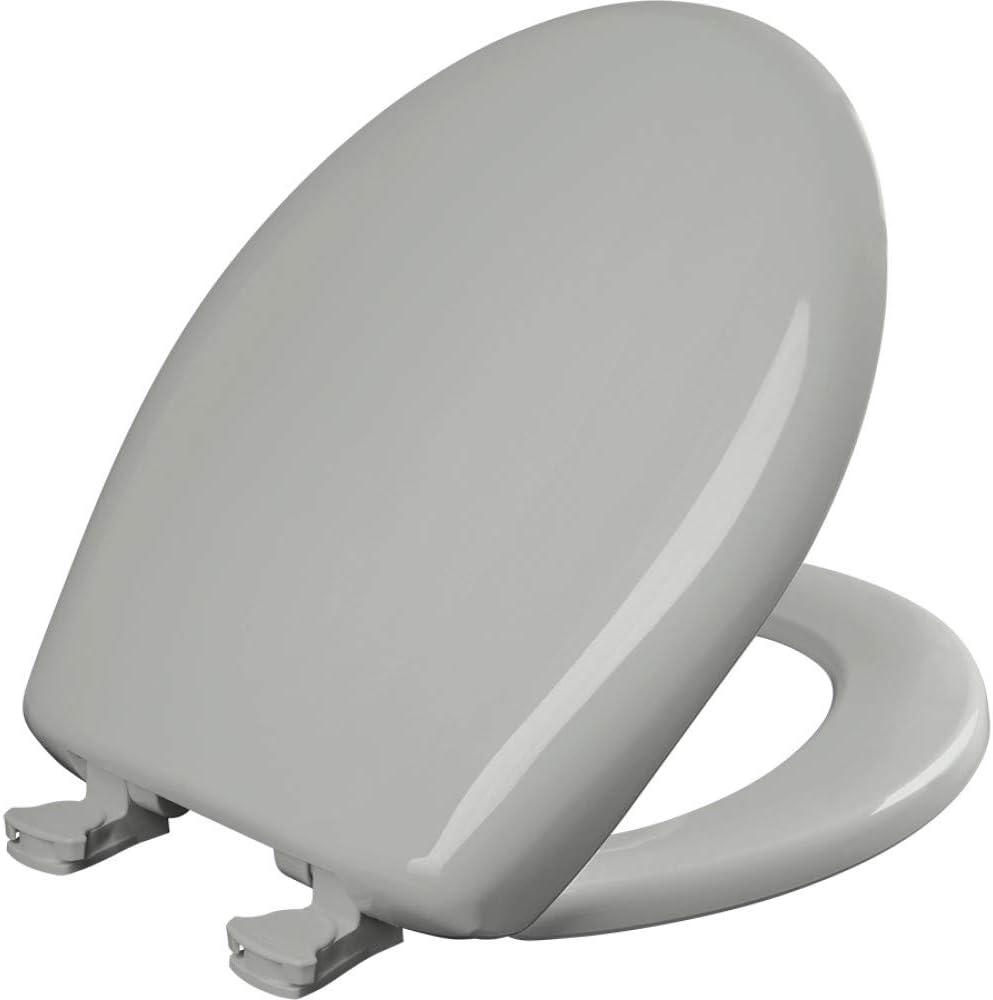 Bemis Classic Colors Slow Close Toilet Seat in Ice Grey Style