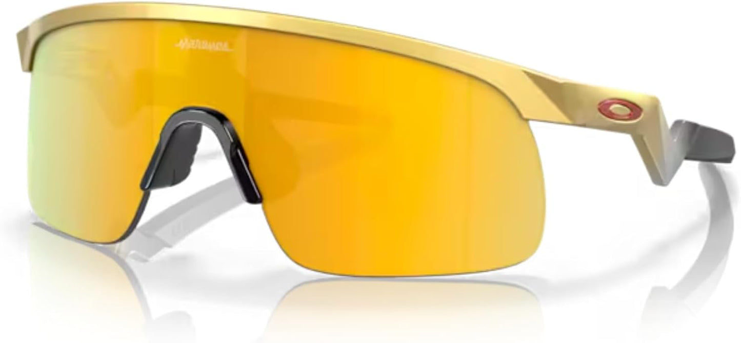 Oakley Kids Resistor OJ9010 Shield Junior Sunglasses Bundle