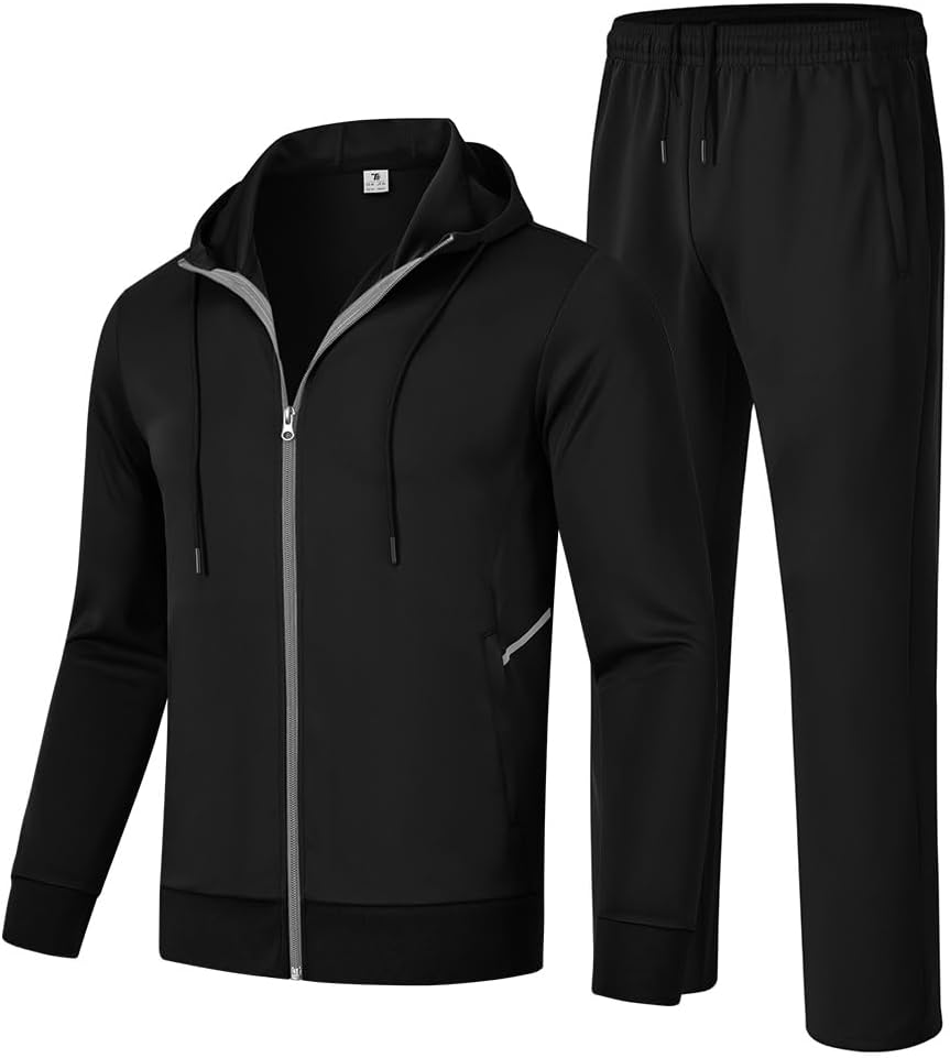Gopune Men's Tracksuit 2 Pieces Set for Ultimate Comfort