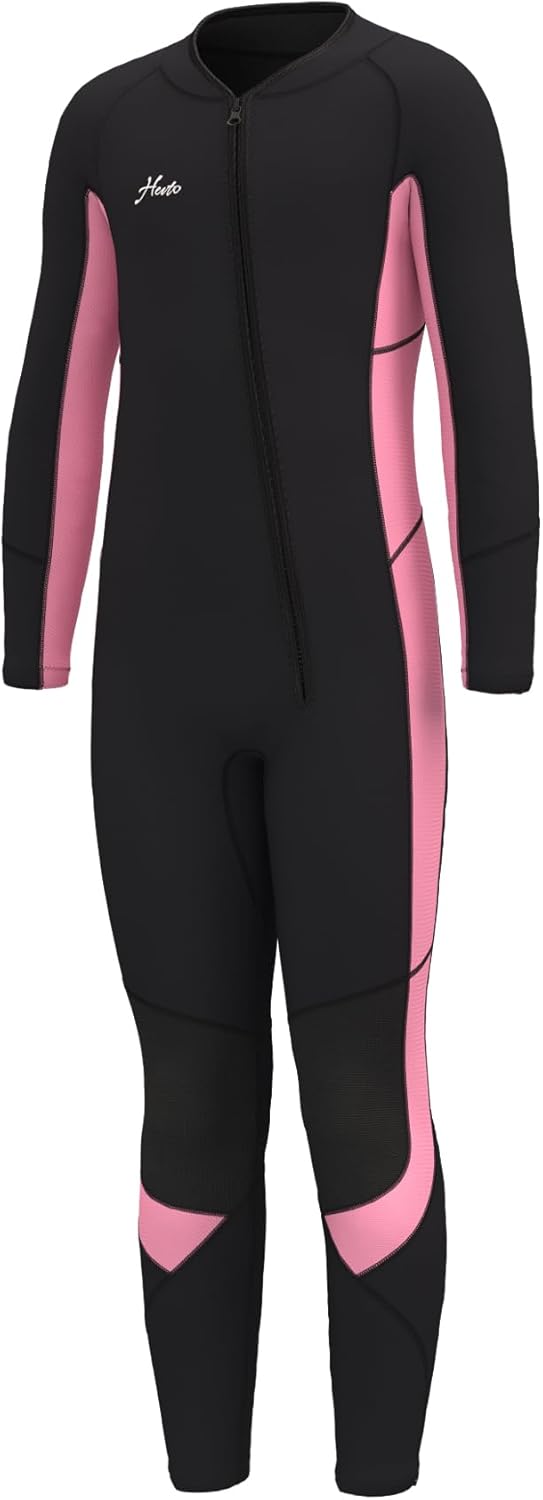 Hevto Kids Wetsuit for Boys Girls Toddler Youth 3/2mm Neoprene