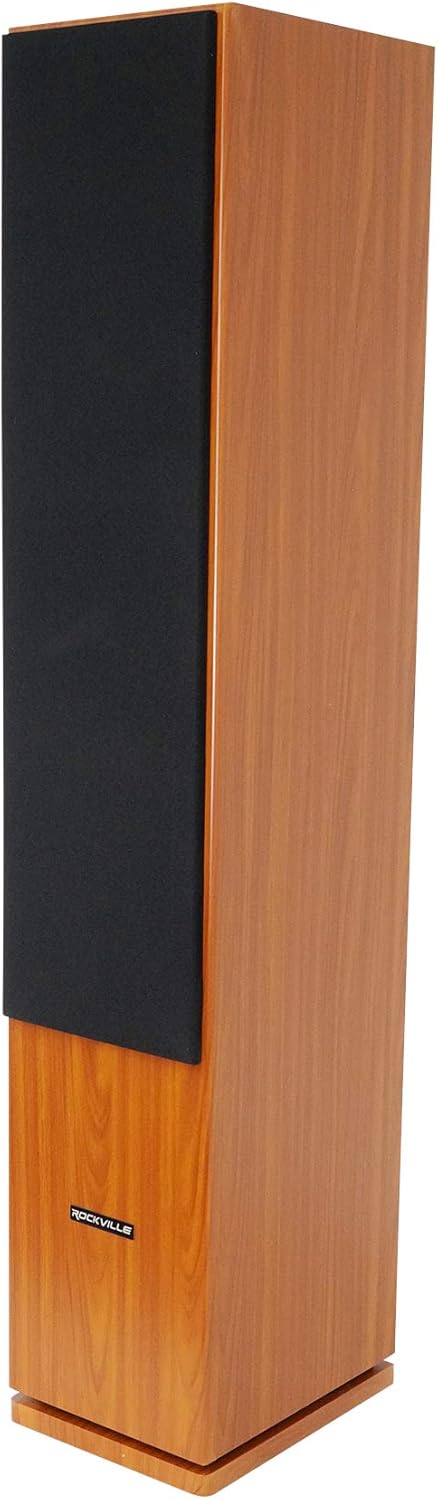 Rockville RockTower 64C 3-Way Tower Speaker: High-Fidelity Sound