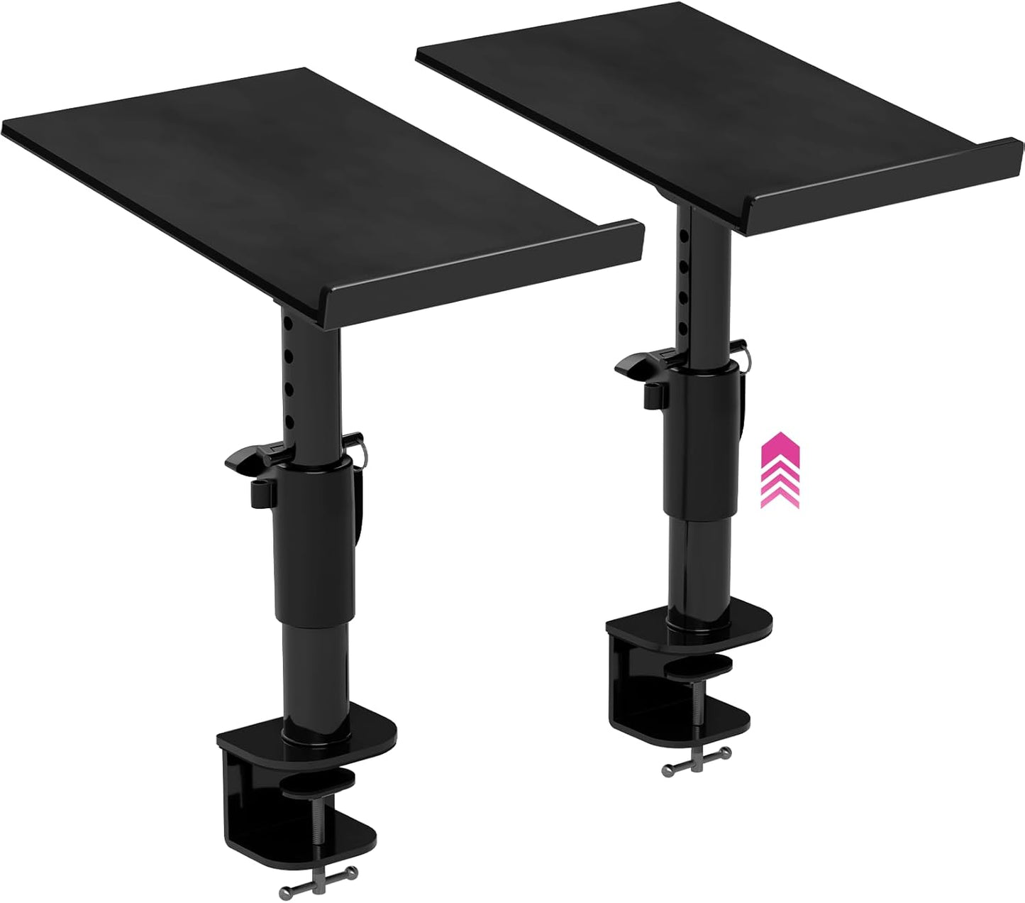 Liquid Stands Studio Monitor Stands for Music Booth Desk Use