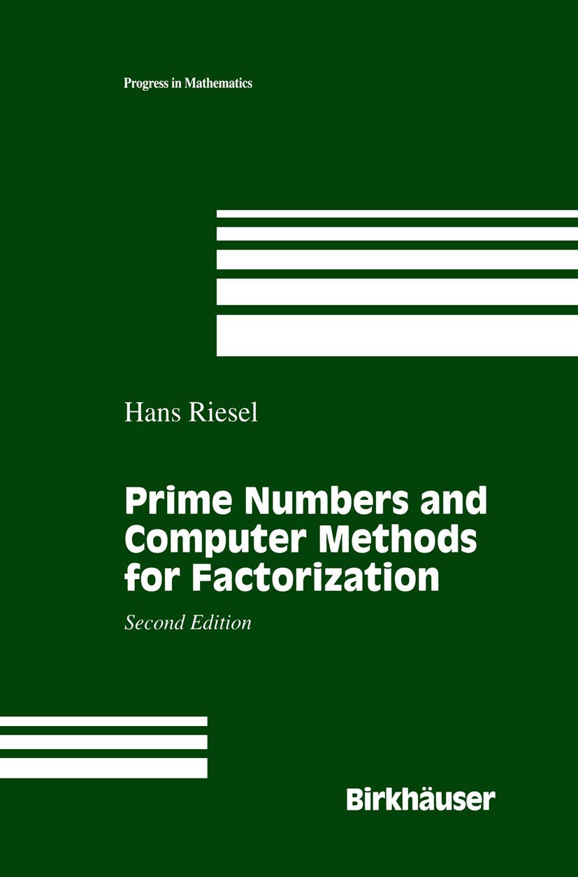 Prime Numbers and Computer Methods for Factorization Review