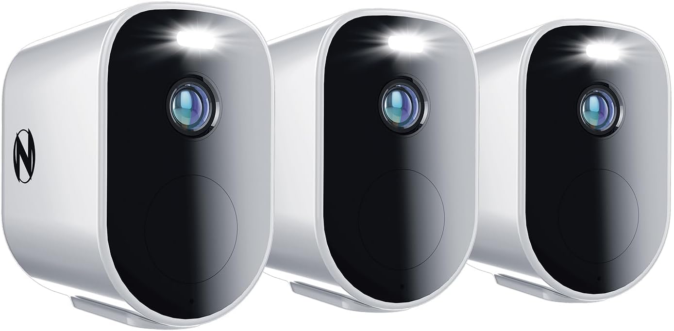 Enhanced Security: Night Owl 2K HD Cameras (3-Pack)