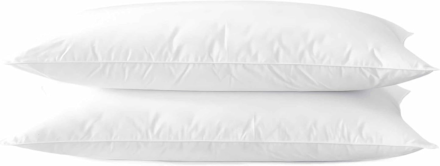 Ultra Thin Flat Soft Bed Pillows King Size Set for Comfort