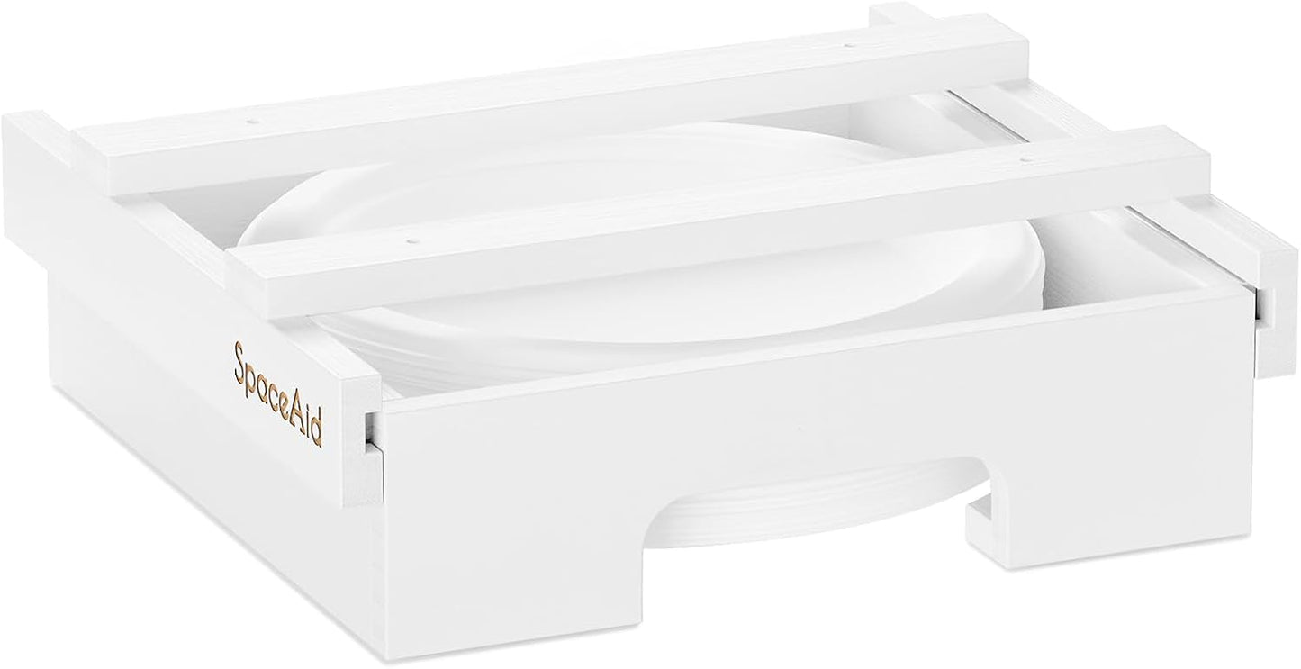 SpaceAid 9-inch Paper Plate Dispenser for Organized Kitchen