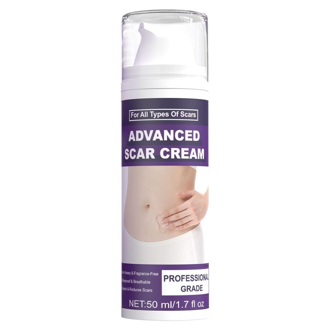Scar Cream for Surgical Scars and Keloid Bump Removal Gel