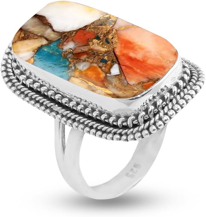 Solid 925 Sterling Silver Rings for Women & Girls - Unique Gift