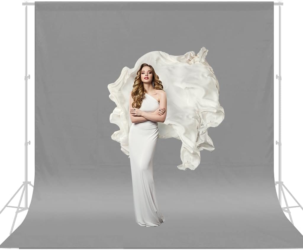 Professional Grey Photography Backdrop - CPLIRIS