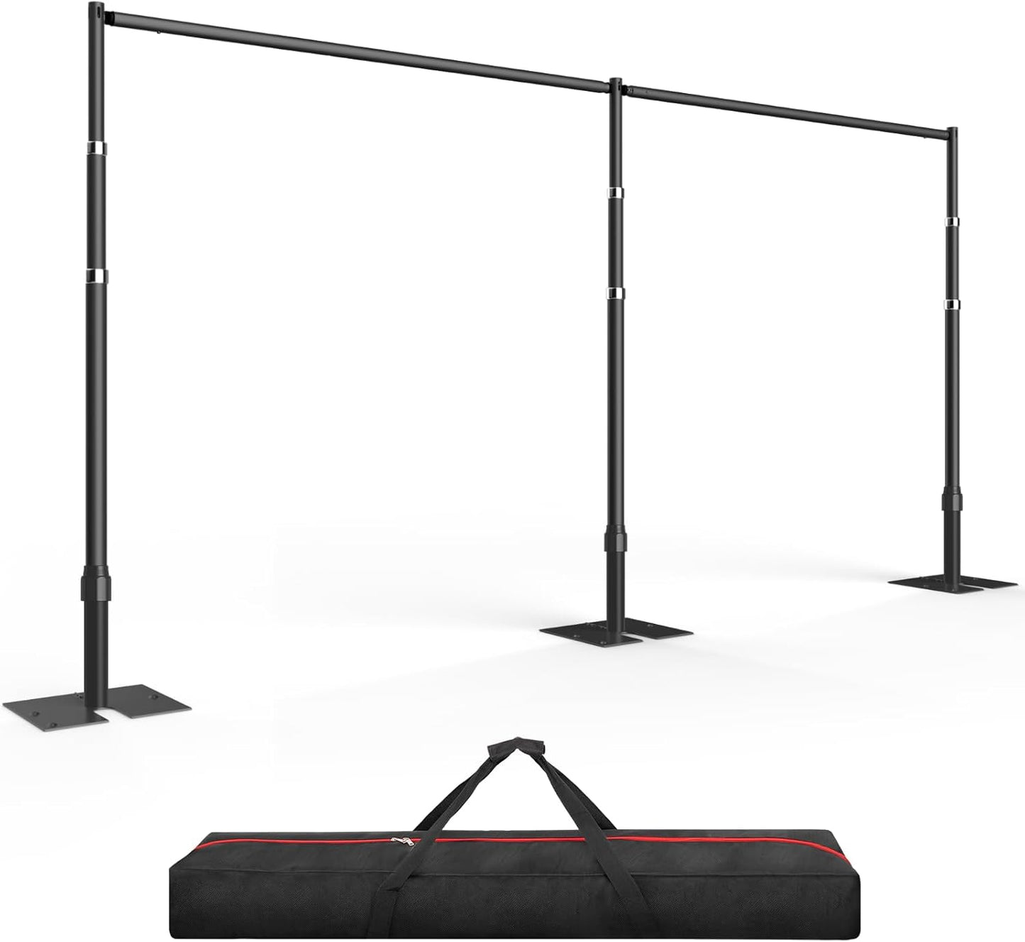 EMART Backdrop Stand Heavy Duty Adjustable Pipe and Drape Kit