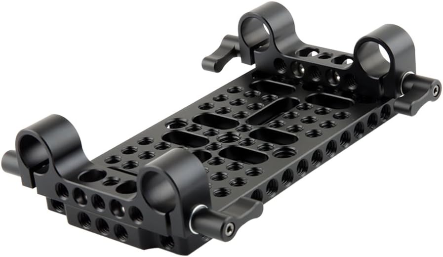 NICEYRIG Camera Cheese Plate Kit for DSLR Rail System Setup