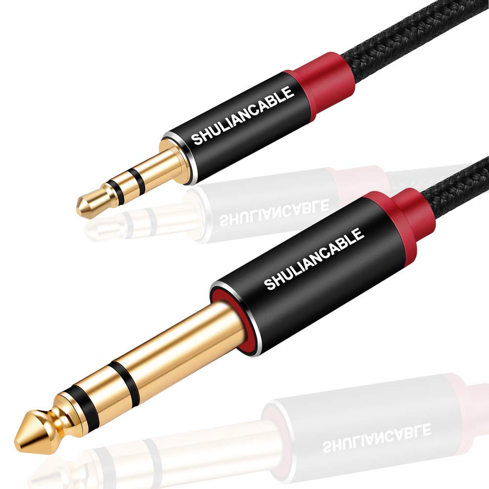 SHULIANCABLE 3.5mm to 6.35mm Stereo Audio Cable - Crystal Clear Sound!