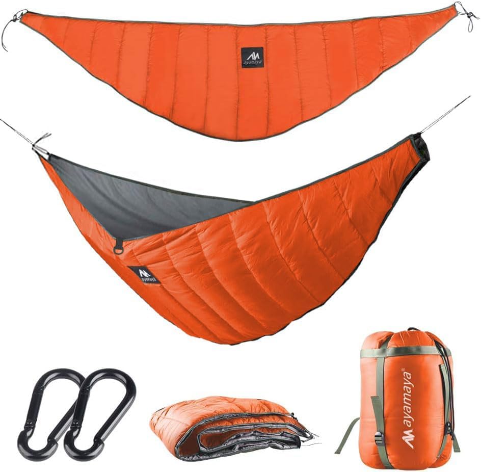 AYAMAYA Full Length Hammock Underquilt for Cold Weather Comfort