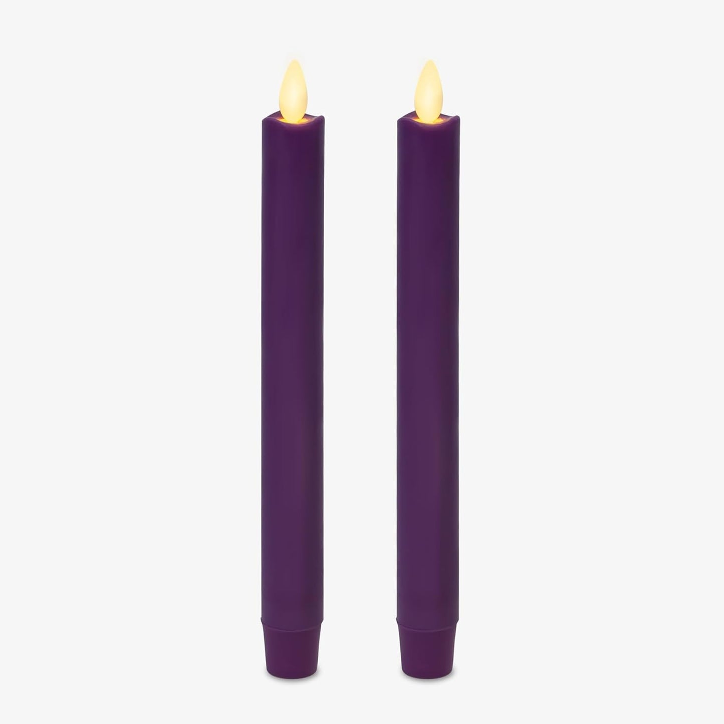 Luminara Flameless Battery Operated Taper Candle Pack of 2