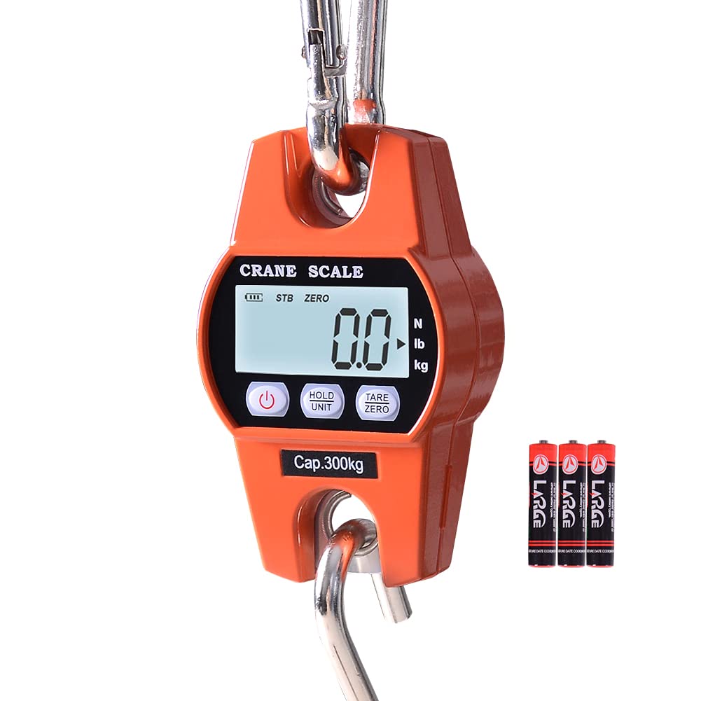 Fuzion Heavy Duty Hanging Scale - 660LB Capacity