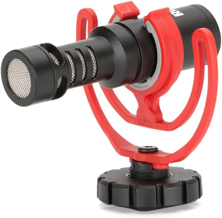 Rode VideoMicro Compact On-Camera Microphone for Clear Audio
