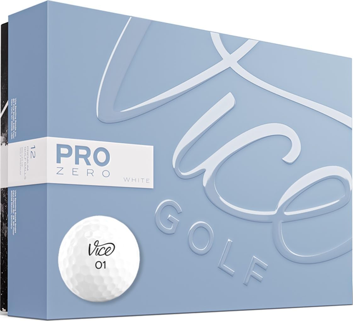 Ultimate Distance: VICE Pro Zero Golf Balls