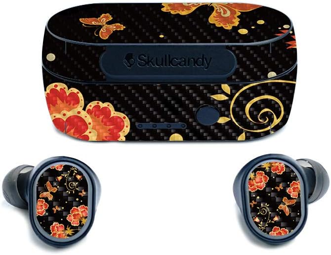 MightySkins Carbon Fiber Skin for Skullcandy Sesh - Flower Dream