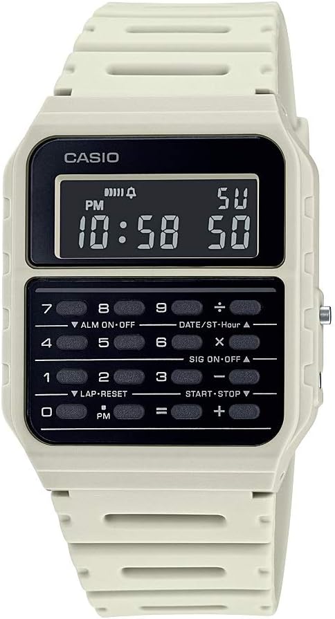 Casio Vintage Data Bank Watch | 8-Digit Calculator | Dual Time