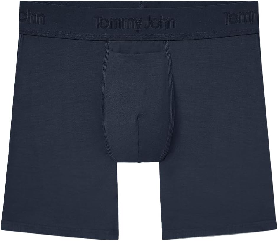 Tommy John Men's Mid-Length Boxer Briefs with Quick Draw Fly