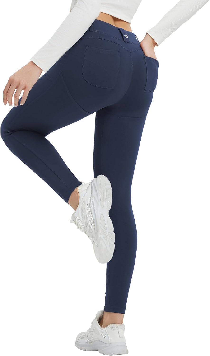 Baleaf Womens Fleece Lined Leggings for Winter Warmth and Comfort
