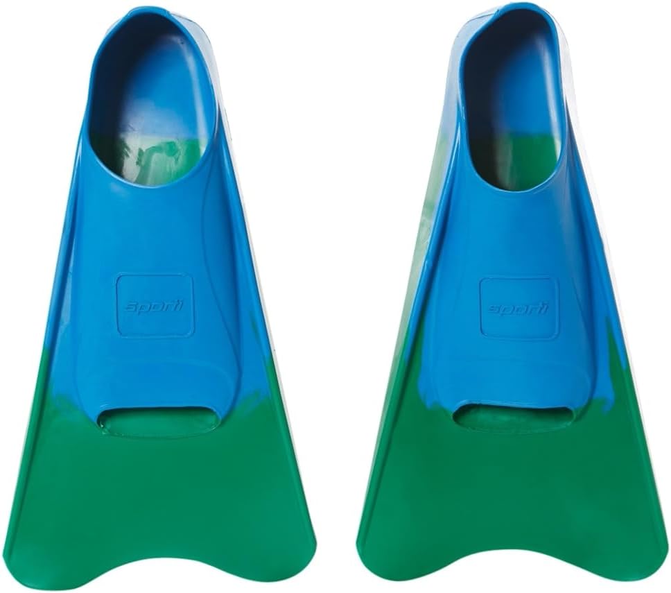 Sporti Adult-Kid Short Swim Fins for Enhanced Training Experience