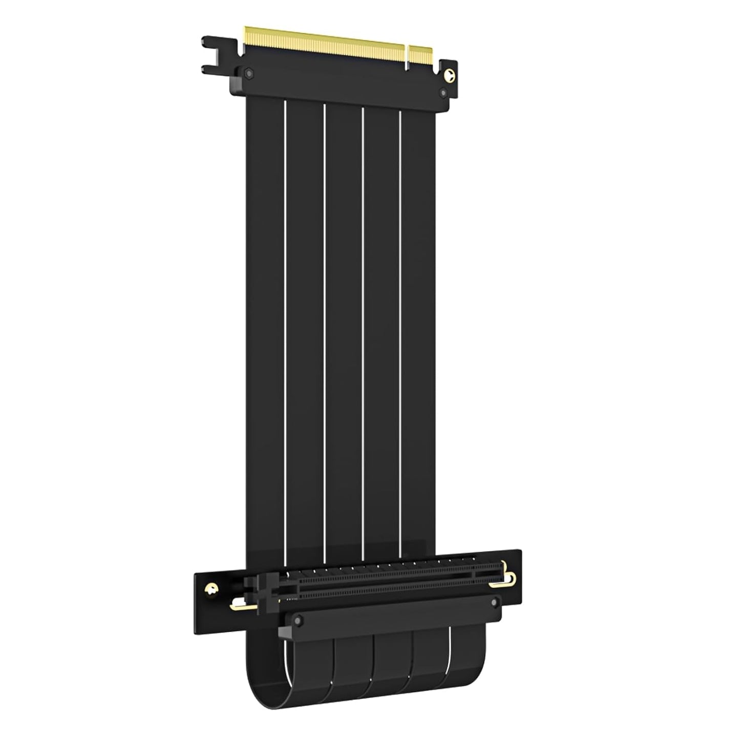 GLOTRENDS 300mm PCIe 4.0 X16 Riser Cable for High-Speed GPUs