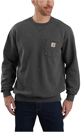 Carhartt Men's Loose Fit Midweight Crewneck Pocket Sweatshirt Review