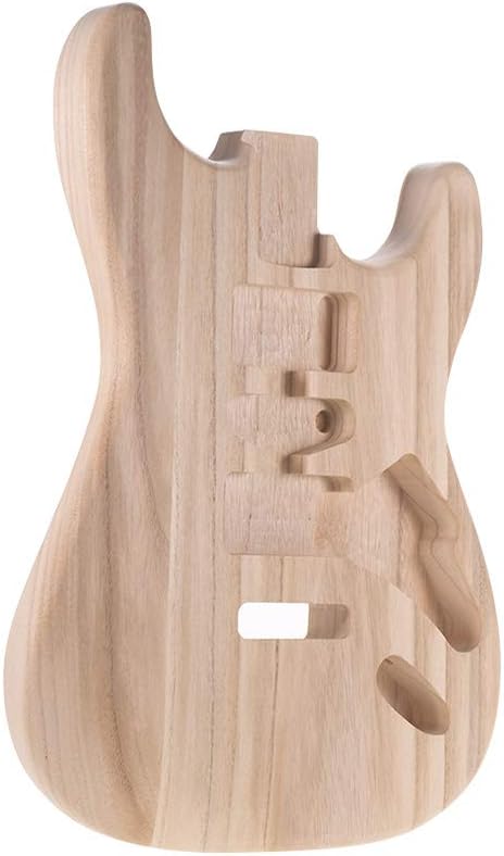 Handcrafted Candlenut Wood Guitar Body