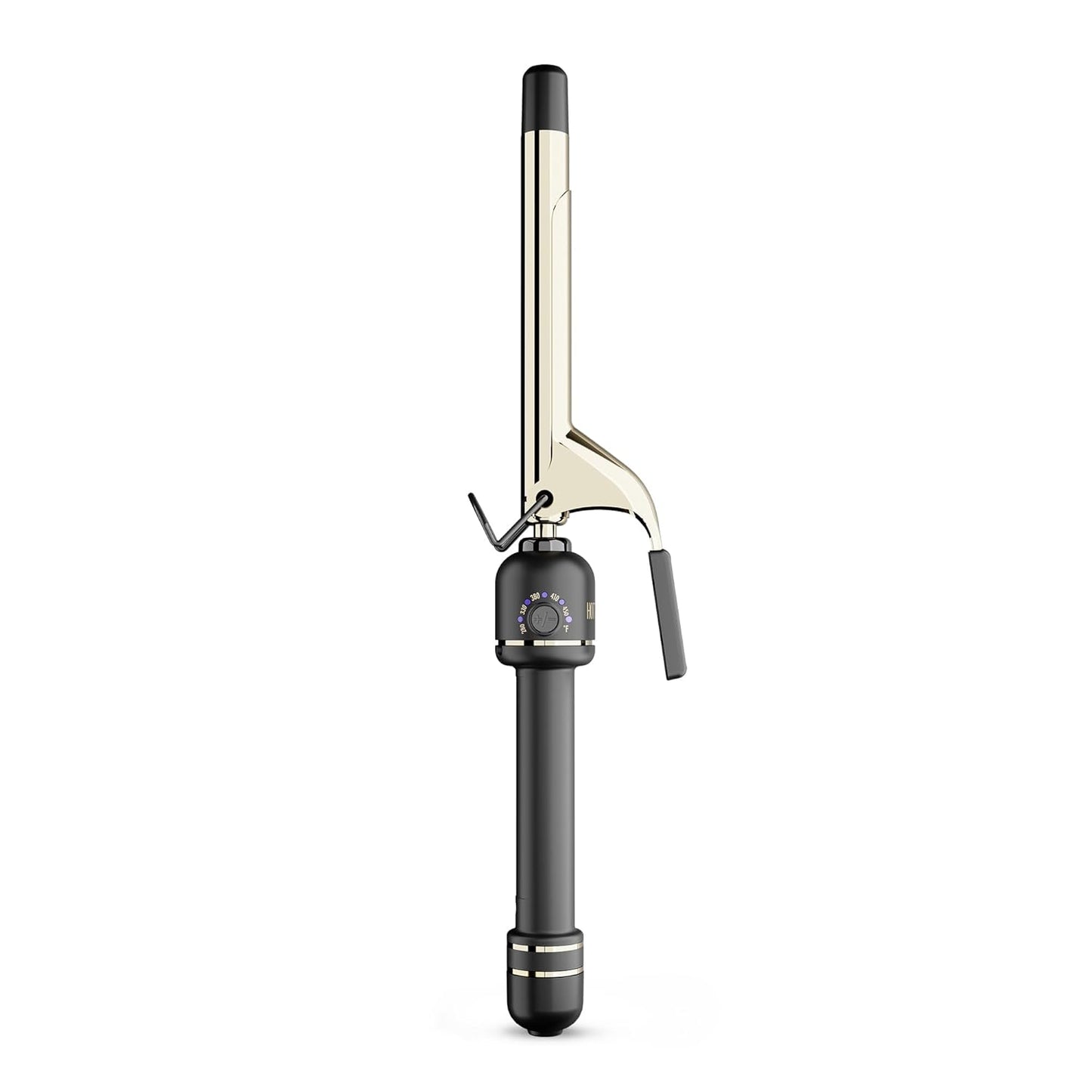 24K Gold Professional Curling Iron for Defined Curls and Volume
