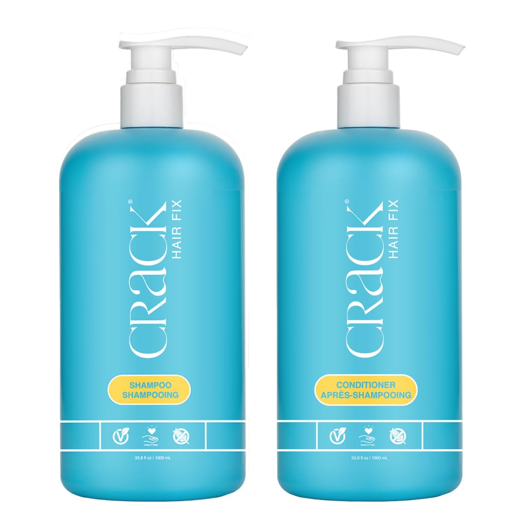 Crack Hair Fix - Ultimate Repair Duo 33.8 Oz Pump