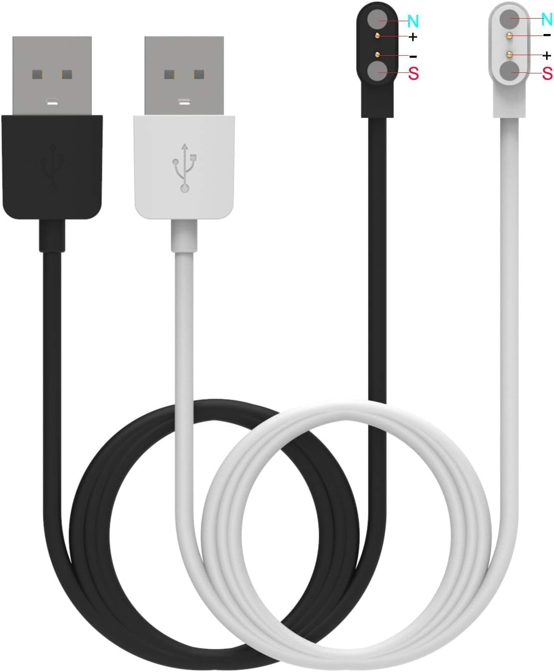 RuenTech Magnetic USB Charger for BIGGERFIVE Kids Watch