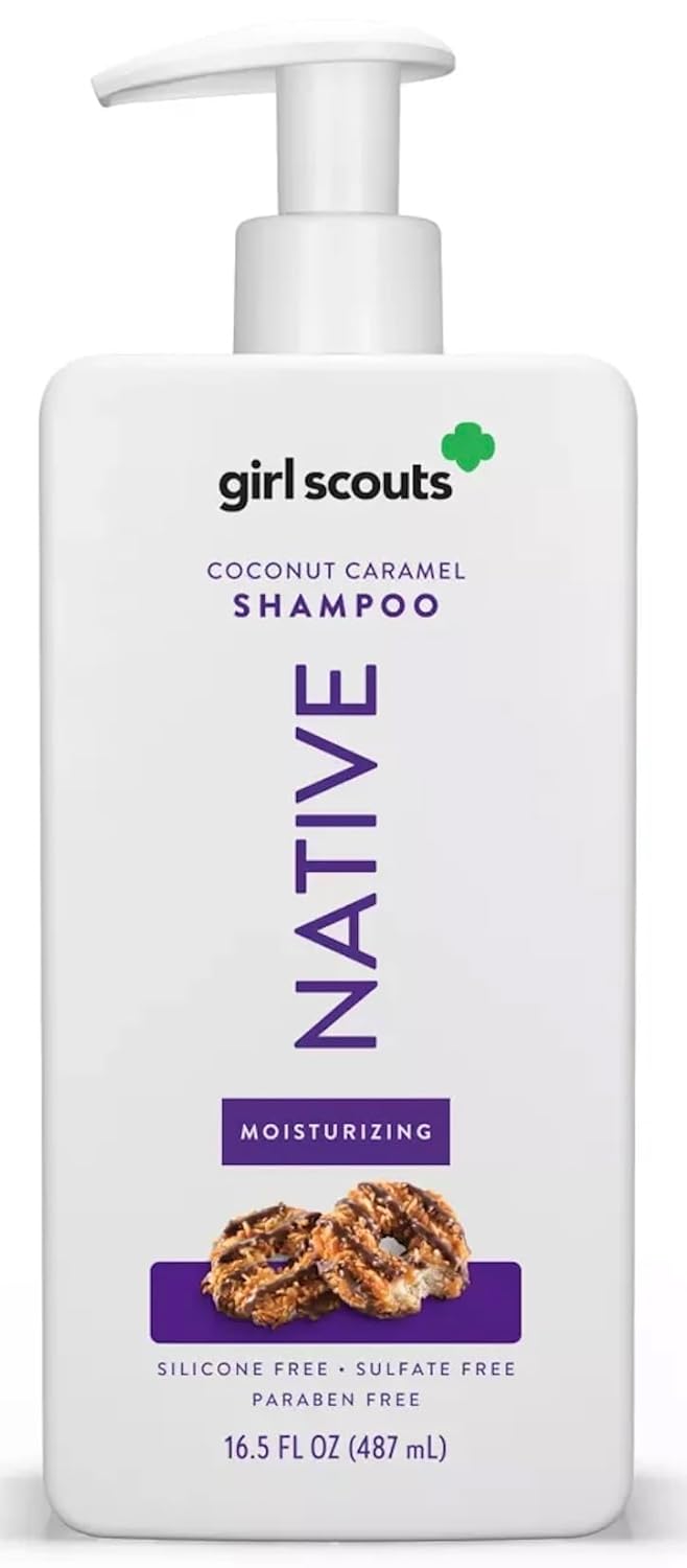 Hydrating Coconut Caramel Shampoo, Nourishing Formula, VitaBoost