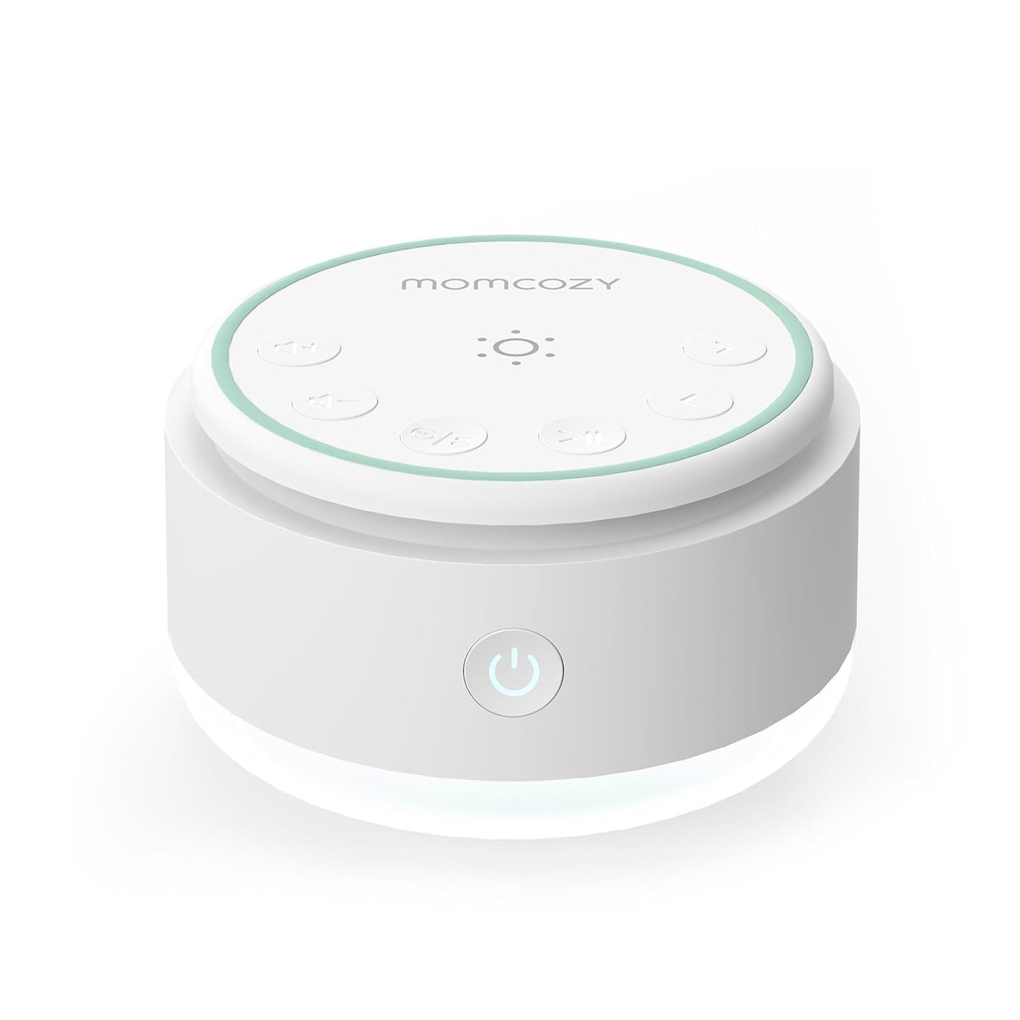 Momcozy Portable Baby Sound Machine | 20 Sleep Sounds + Night Light