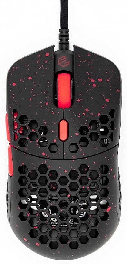 Ultra-Light G-Wolves Gaming Mouse 49g: Precise 16000 DPI Sensor