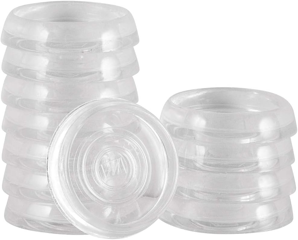 Protect Floors with SoftTouch Furniture Caster Cups