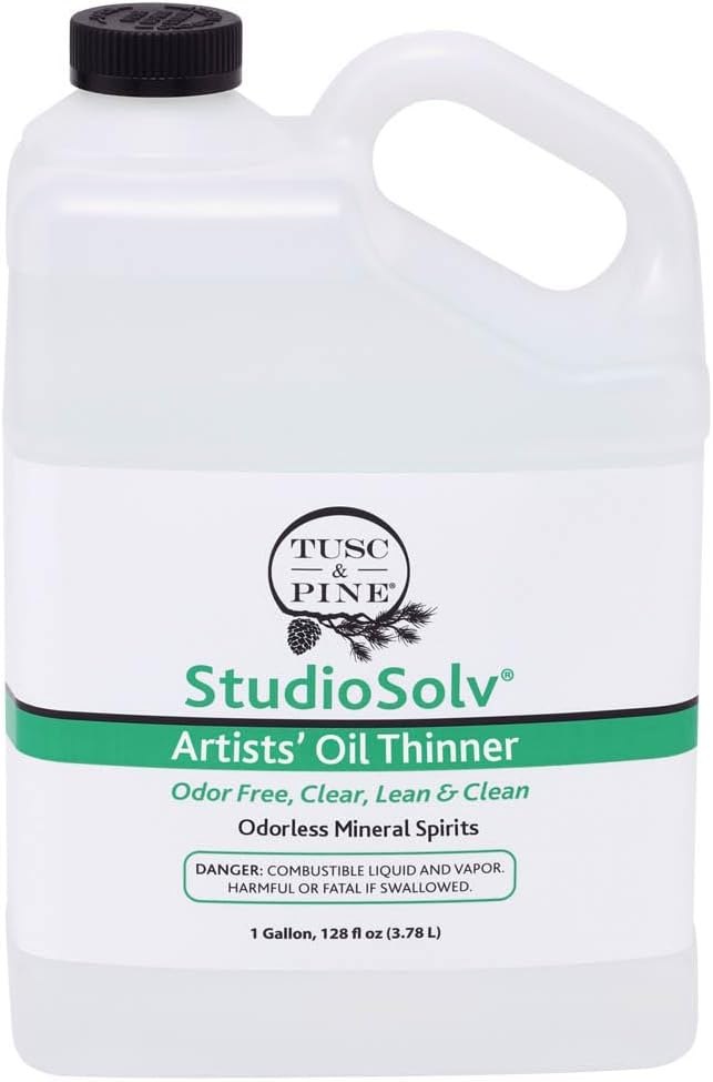 Tusc & Pine StudioSolv Odorless Mineral Spirits for Artists