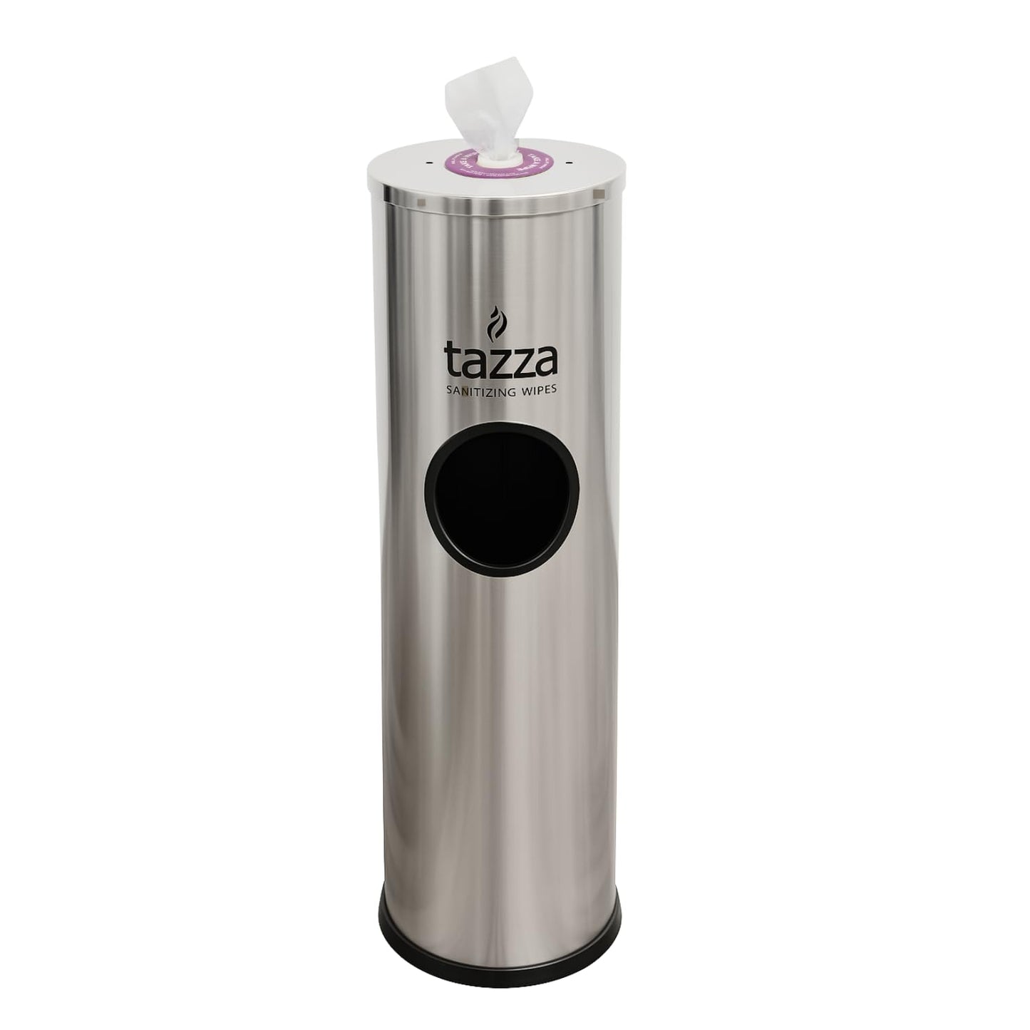 Gym Wipe Dispenser with Stainless Steel Stand for Fitness Centers