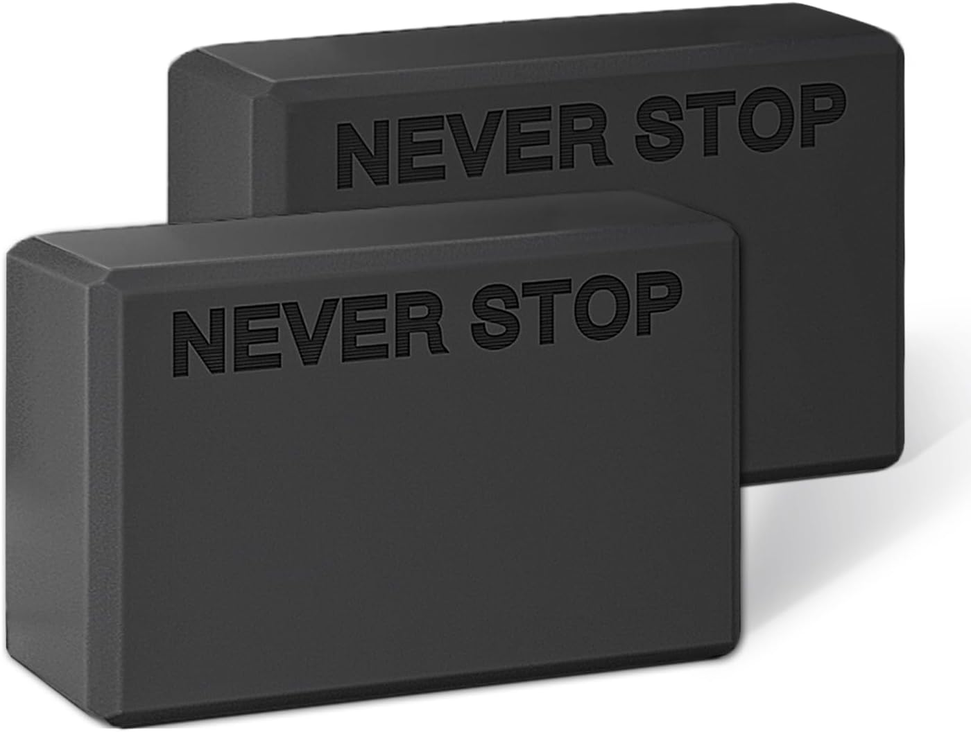 Supportive Non-Slip Yoga Blocks | 2 Pack