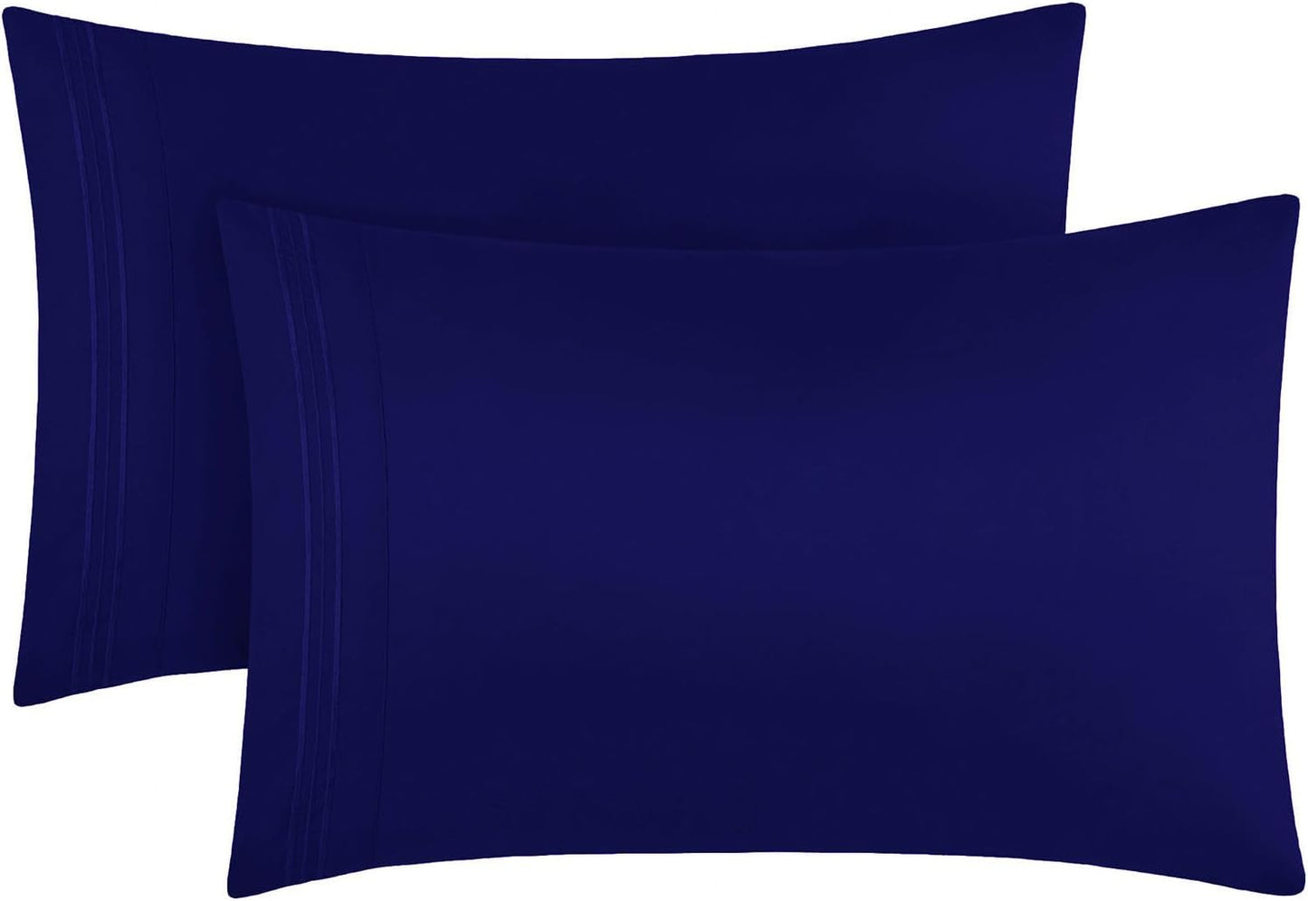 Mellanni Pillow Cases - Luxury Soft Cooling Pillow Covers 2 PC