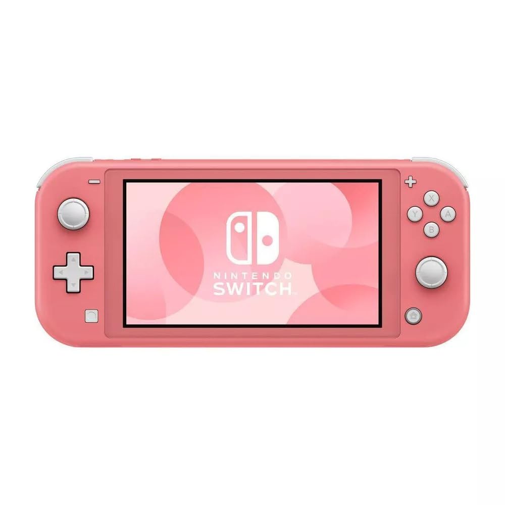 Nintendo Switch Lite - Coral - Compact Handheld Gaming System