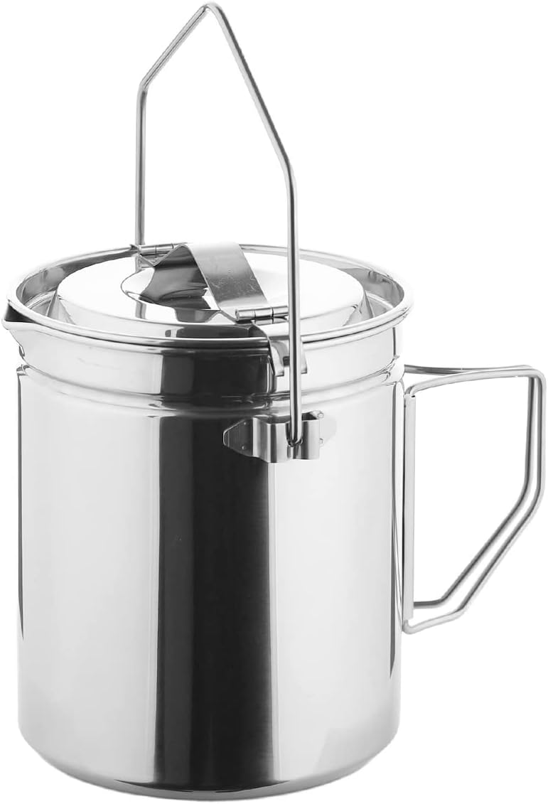 Firemaple Antarcti Stainless Steel Camping Pot for Outdoor Cooking