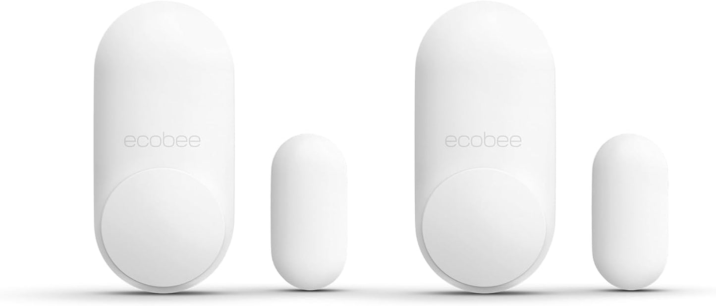 ecobee Door & Window Sensor 2pk - Smart Security & Energy Savings