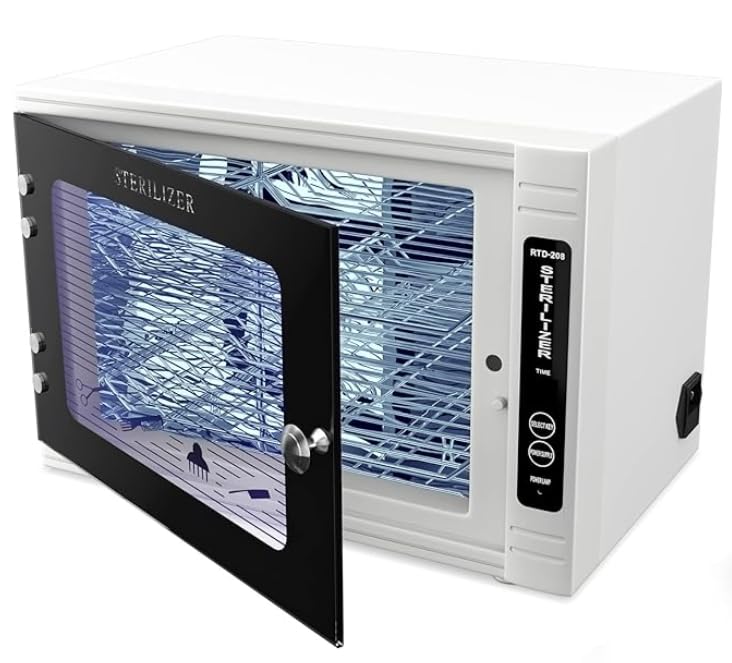 UV Sanitizing Cabinet 12L Large Capacity for Salon Tools and More